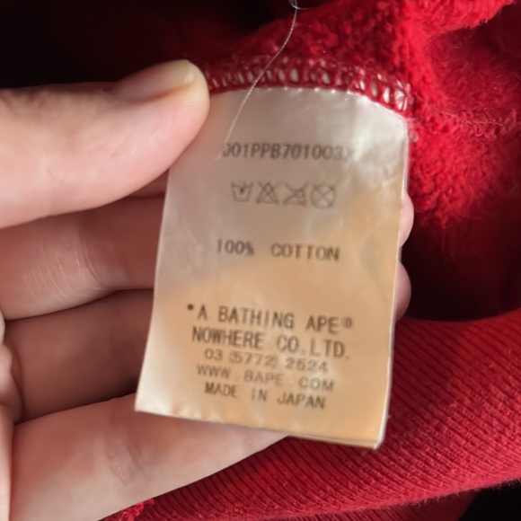 Authentic BAPE hoodie - Picture 8 of 8